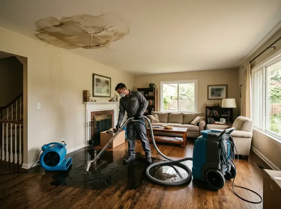 attic-pipe-burst-ceiling-drip-008 — frequently asked questions, Water Damage Restoration & Carpet Care in Tea, SD